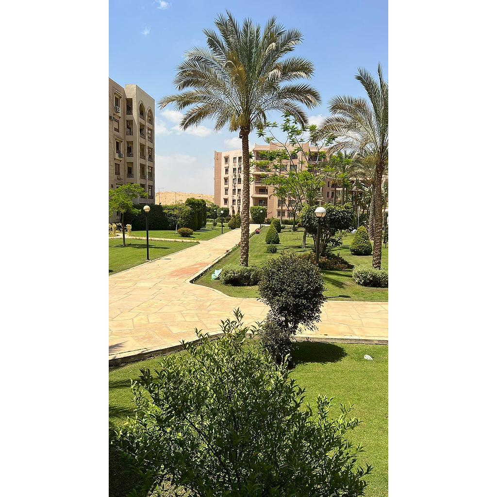 شقة ٢٨٠متر في الرحاب تشطيب كامل الدور أرضي