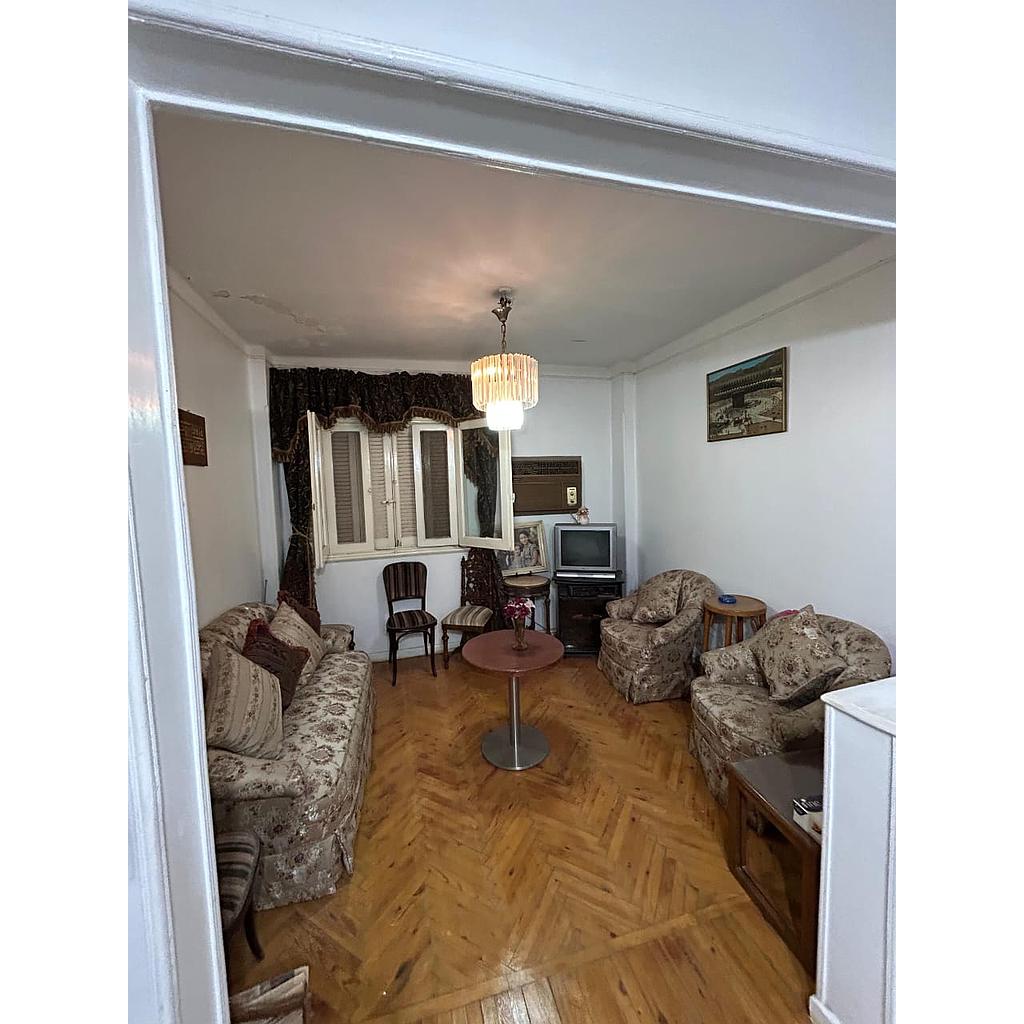 شقة ٨٠متر في الزمالك تشطيب كامل الدور الخامس