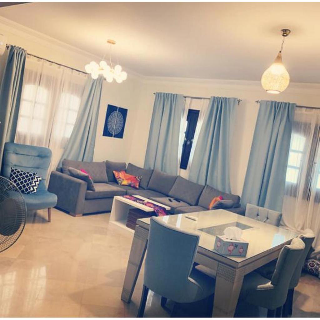 Apartment 150m2 in District 5 - Fifth Settlement Fully Finished Ground floor