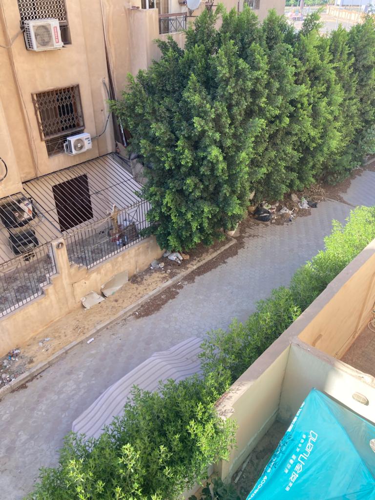 شقة ١٠٧متر في الشيخ زايد تشطيب كامل  الدور الأول