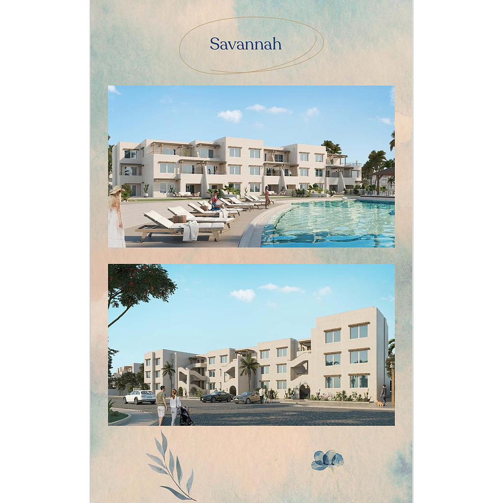 شالية ٩٢متر في هاسيندا ويست تشطيب كامل الدور روف
