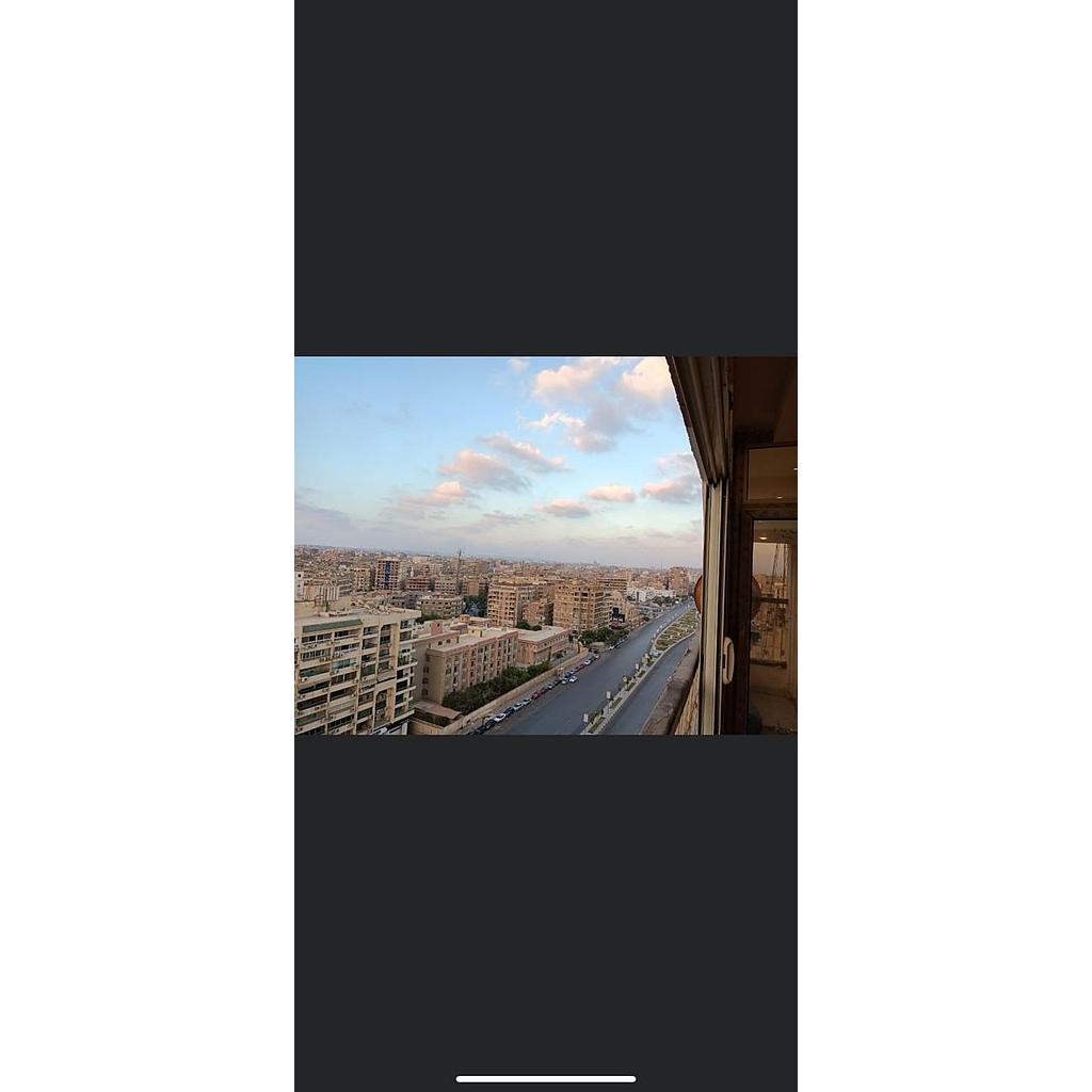 شقة ١٤٠متر في القاهرة تشطيب كامل  الدور ١٤